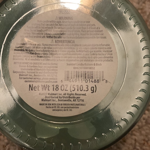 Balsam & Birch scented candle - Picture 4 of 4